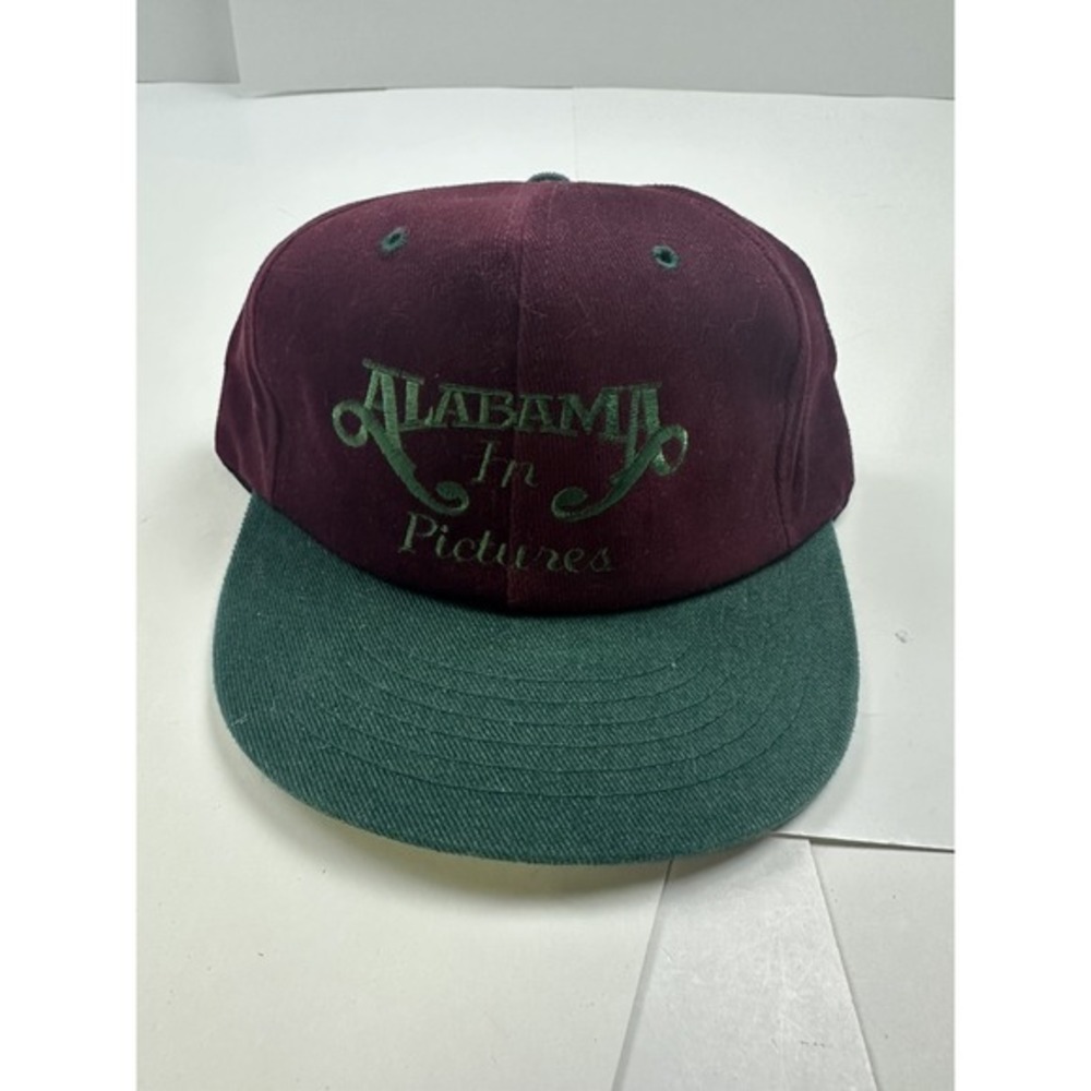 Vintage‎ Alabama Band Country Music "In Pictures" Tour Embroidered Hat Cap EUC